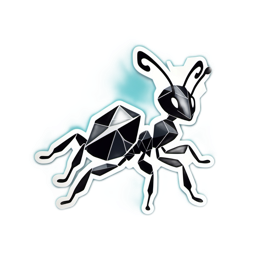 insect ant SVG PNG design with clean design elements