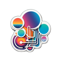 colorful SVG PNG design with clean design elements