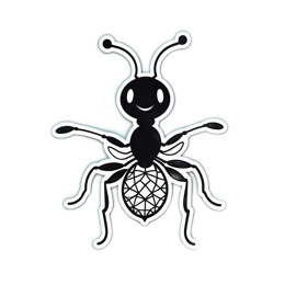unicorn ant SVG PNG design with clean design elements