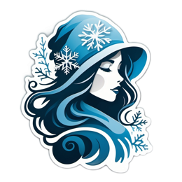 winter snowflakes SVG PNG design