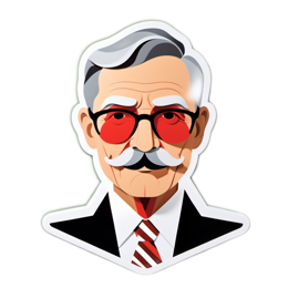sticker character portrait SVG PNG design