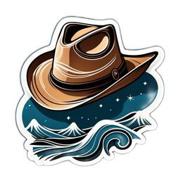 hat nature SVG PNG design with clean design elements