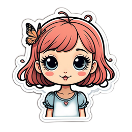 character butterfly SVG PNG design