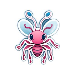 fantasy ant SVG PNG design with clean design elements