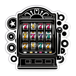 gaming slot machine SVG PNG design