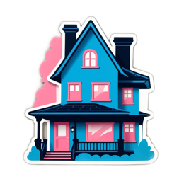 colors house SVG PNG design