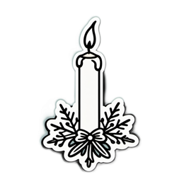 candle wintergreenery SVG PNG design