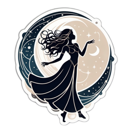universe dancer SVG PNG design