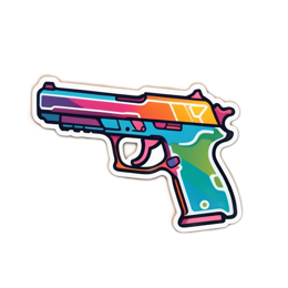 colorful sticker SVG PNG design with clean design elements