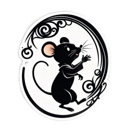 fantasy mouse SVG PNG design with clean design elements