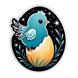 fantasy bird SVG PNG design