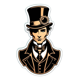 sticker vintage SVG PNG design with clean design elements