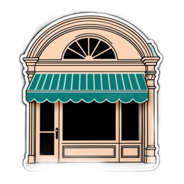 storefront SVG PNG design with clean design elements