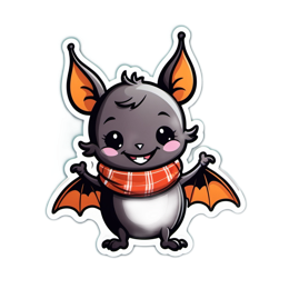 unicorn cute bat SVG PNG design