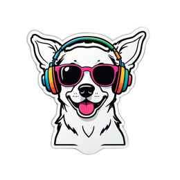 cool corgi SVG PNG design with clean design elements