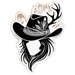 fashion hat feathers SVG PNG design with clean design elements