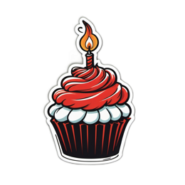 cupcake birthday SVG PNG design