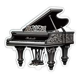 piano classical SVG PNG design