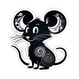 mouse SVG PNG design with clean design elements