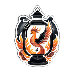 phoenix SVG PNG design with clean design elements
