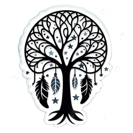 tree feathers SVG PNG design