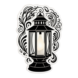 light lantern SVG PNG design