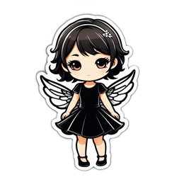 kawaii angels SVG PNG design