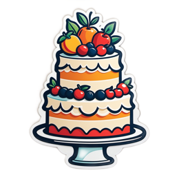 cake fruit SVG PNG design