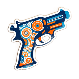 sticker colorful SVG PNG design