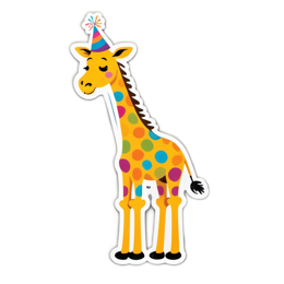 party giraffe SVG PNG design