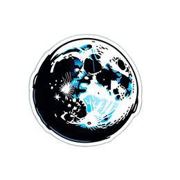 moon SVG PNG design with clean design elements