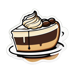 chocolate dessert SVG PNG design