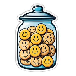smiley cookies SVG PNG design