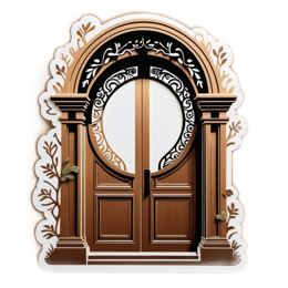 door flora SVG PNG design