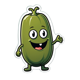 character stickers SVG PNG design with clean design elements