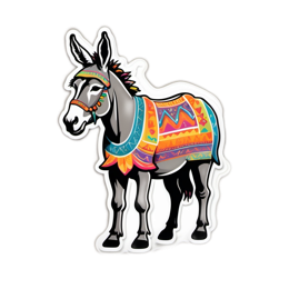 artcolorful donkey SVG PNG design