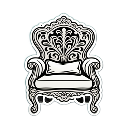 chair vintage SVG PNG design with clean design elements
