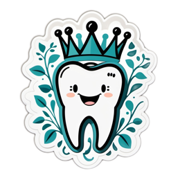 dental sticker SVG PNG design