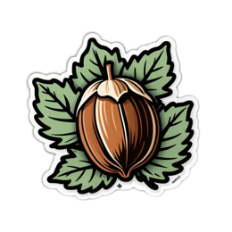 nut leaves SVG PNG design with clean design elements, green floral elements