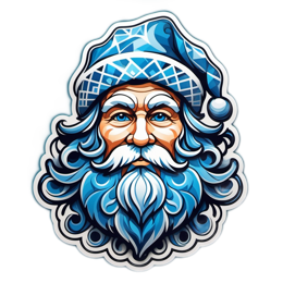 winter santa SVG PNG design