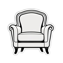chair SVG PNG design