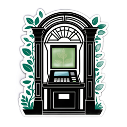 illustration atm SVG PNG design