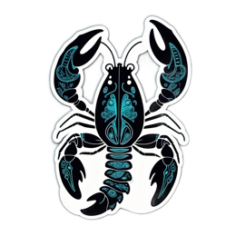 lobster SVG PNG design with clean design elements