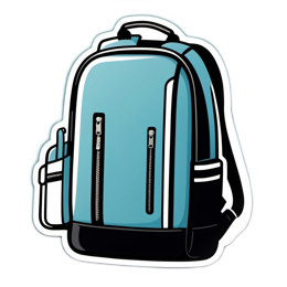 backpack study SVG PNG design with clean design elements