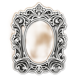 framed intricate SVG PNG design with clean design elements