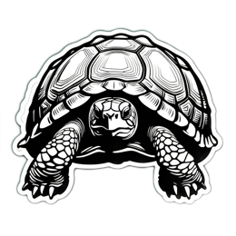 turtle print SVG PNG design with clean design elements