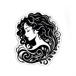 png design SVG PNG design with black and white floral elements