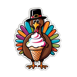 chicken icecream SVG PNG design