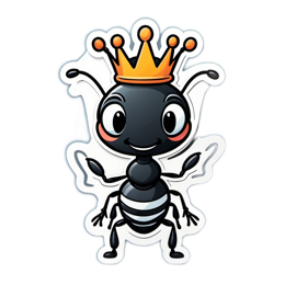 fantasy king ant SVG PNG design