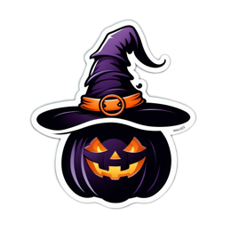 pumpkin hat cartoon SVG PNG design with clean design elements